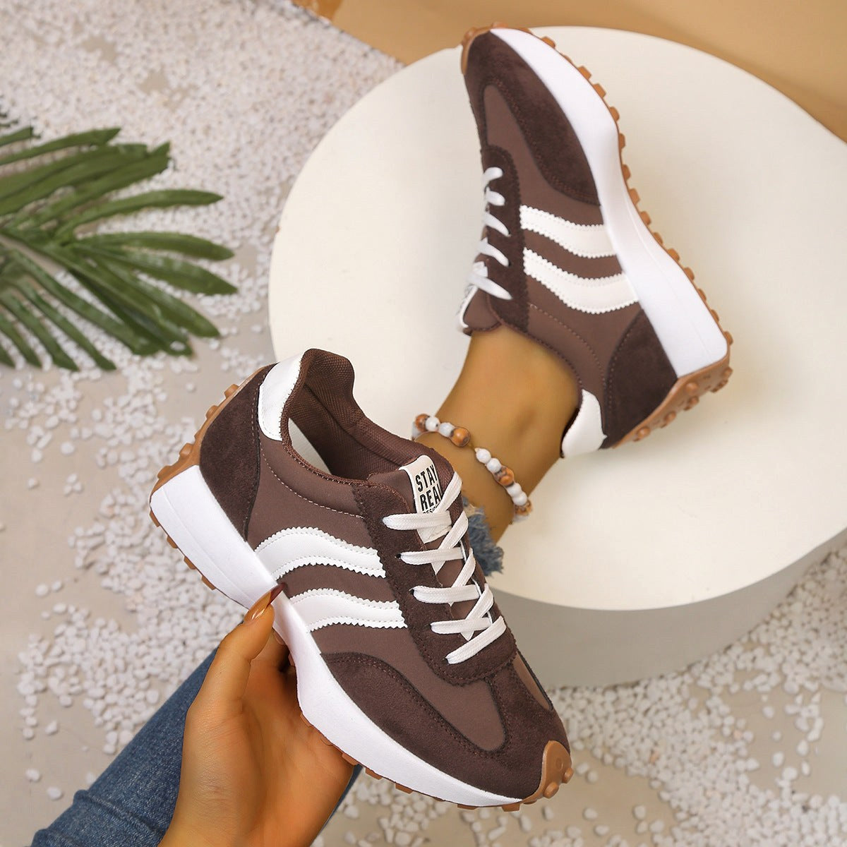 Paige | Women's Orthopedic Trainers with Shock Absorption, Lightweight Walking Shoes | Everlasting Boutique