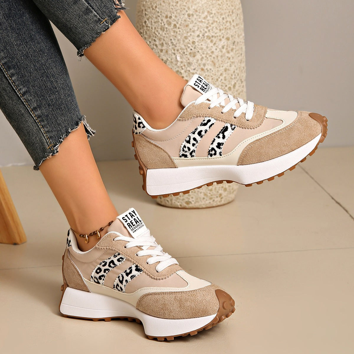 Paige | Women's Orthopedic Trainers with Shock Absorption, Lightweight Walking Shoes | Everlasting Boutique