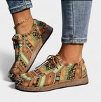 Phoebe | Women's Lightweight Orthopedic Trainers, Lightweight Everyday Trainers | Everlasting Boutique | Green