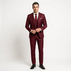 Preston | Elegant Three-Piece Men's Suit with Vest, Slim-Fit Suit | Everlasting Boutique