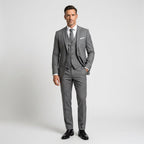 Preston | Elegant Three-Piece Men's Suit with Vest, Slim-Fit Suit | Everlasting Boutique