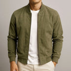 Ralph | Men's Suede Bomber Jacket – an Elegant Autumn Jacket | Everlasting Boutique