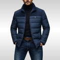 Rainer | Men's Insulated Tech Jacket, Weatherproof Men's Jacket | Everlasting Boutique | Blue