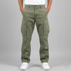 Rhys | Men's Cargo Trousers with Utility Pockets, Straight-Leg Work Trousers | Everlasting Boutique