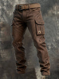 Rolf | Men's Cotton Canvas Trousers with Insulated Lining, Utility Work Trousers | Everlasting Boutique