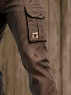 Rolf | Men's Cotton Canvas Trousers with Insulated Lining, Utility Work Trousers | Everlasting Boutique