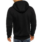 Ross | Men's Zip-Up Hoodie, Relaxed-Fit Autumn Jumper | Everlasting Boutique