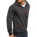 Ross | Men's Zip-Up Hoodie, Relaxed-Fit Autumn Jumper | Everlasting Boutique