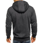 Ross | Men's Zip-Up Hoodie, Relaxed-Fit Autumn Jumper | Everlasting Boutique