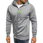 Ross | Men's Zip-Up Hoodie, Relaxed-Fit Autumn Jumper | Everlasting Boutique