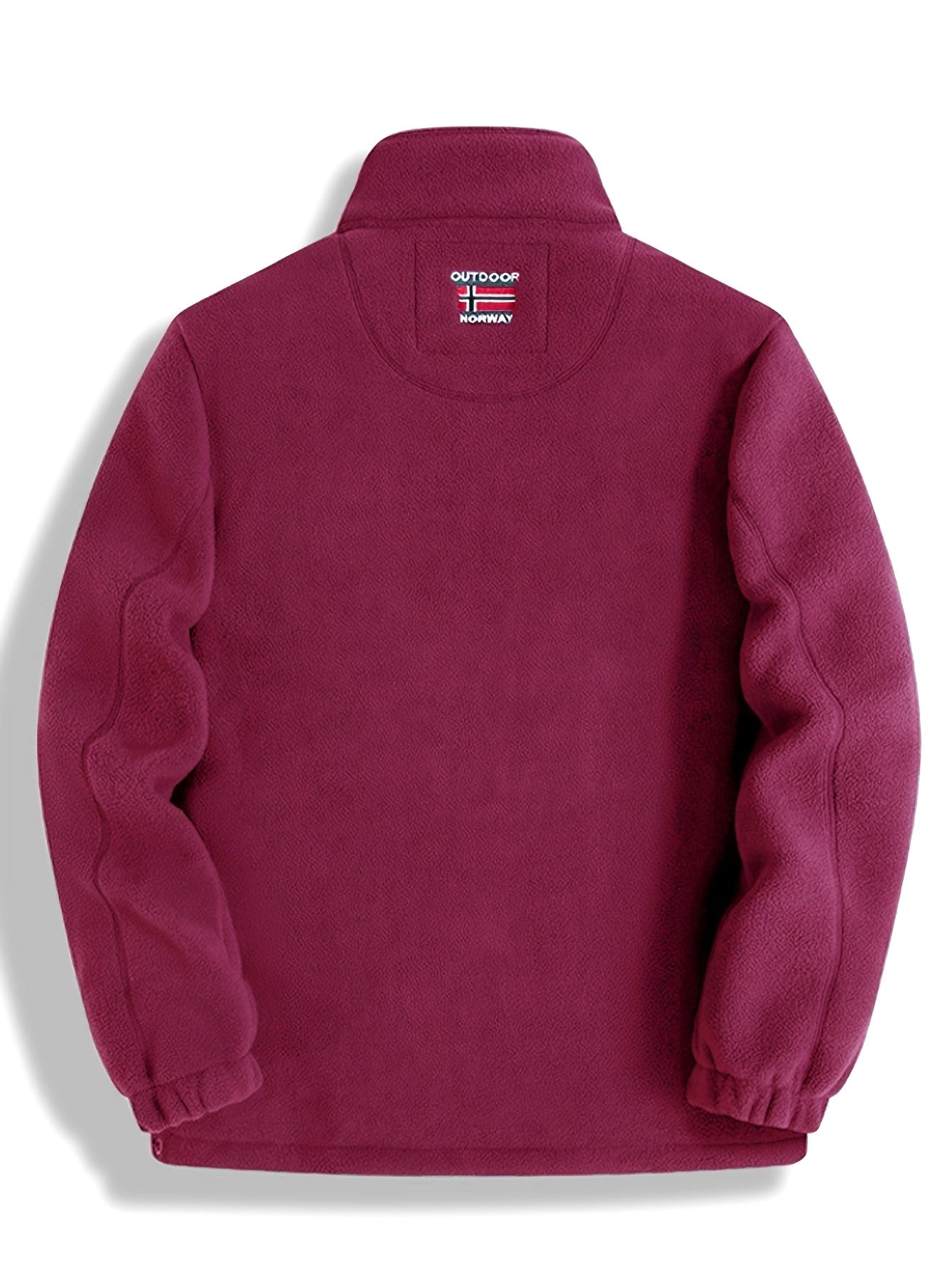Rudolf | Men's Fleece Jacket with Collar, Outdoor Fleece Jacket | Everlasting Boutique | Dark Blue