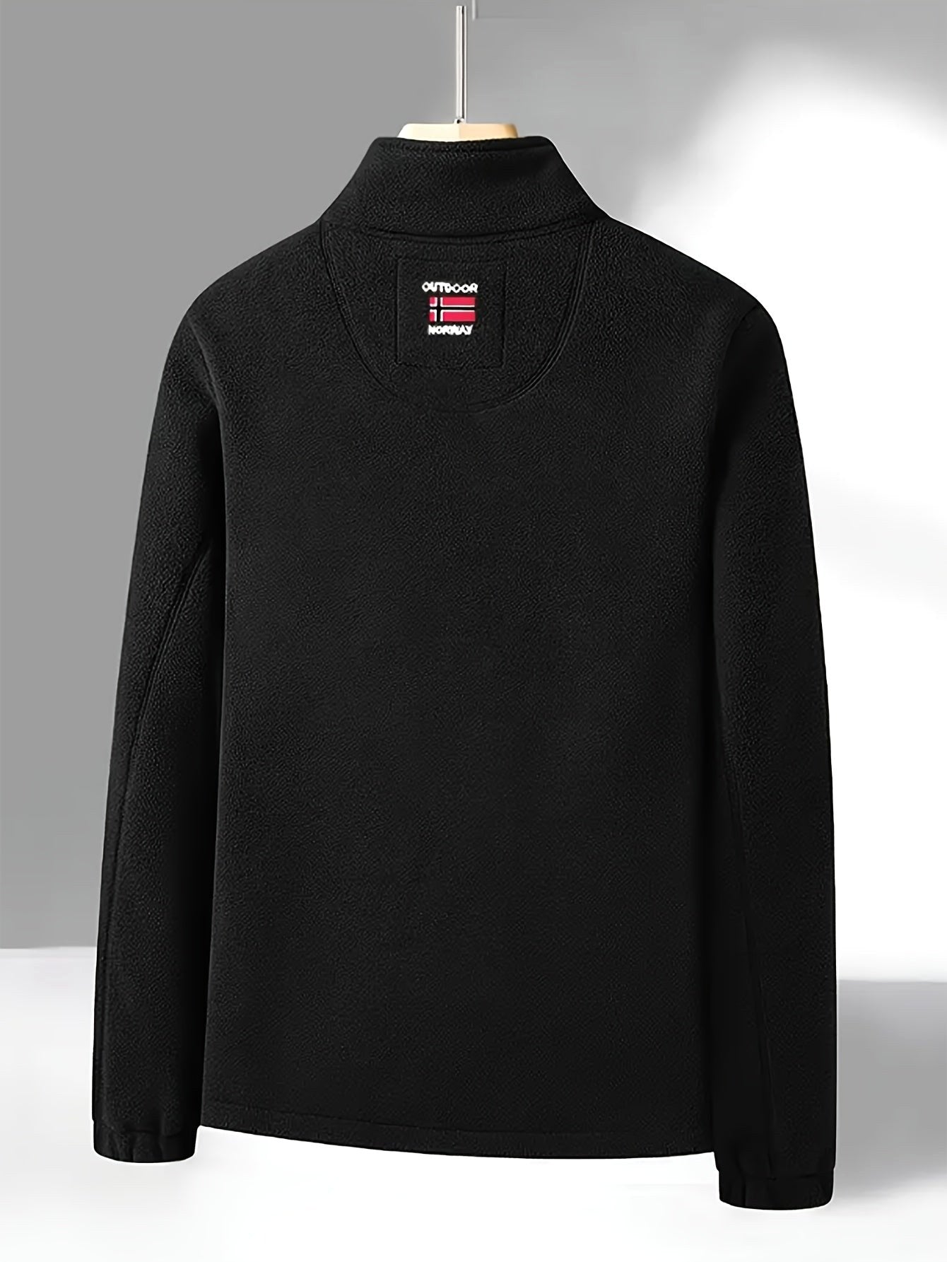 Rudolf | Men's Fleece Jacket with Collar, Outdoor Fleece Jacket | Everlasting Boutique | Khaki