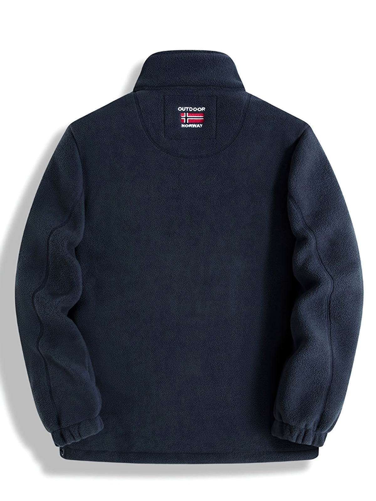 Rudolf | Men's Fleece Jacket with Collar, Outdoor Fleece Jacket | Everlasting Boutique | Grey