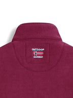 Rudolf | Men's Fleece Jacket with Collar, Outdoor Fleece Jacket | Everlasting Boutique | Dark Blue