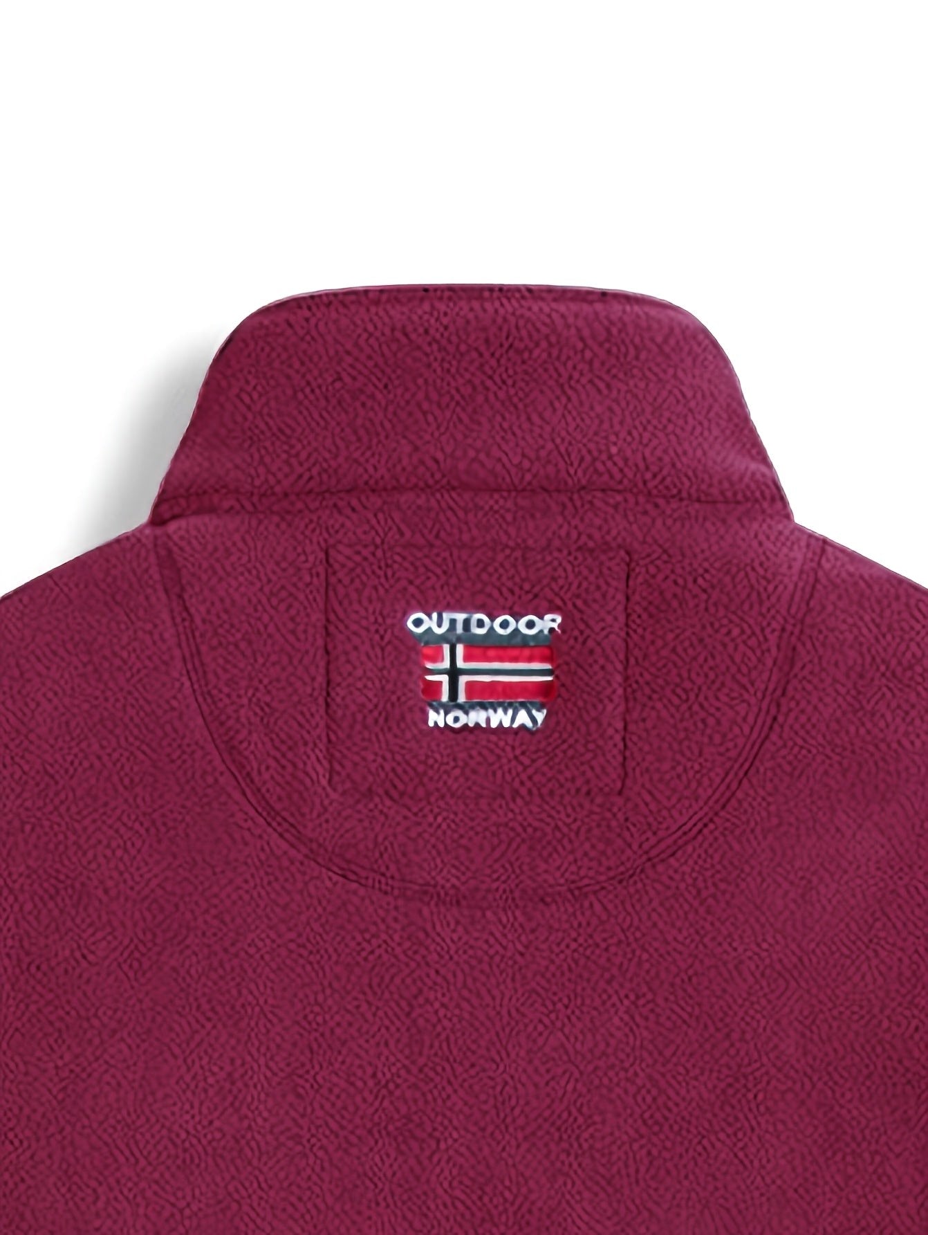 Rudolf | Men's Fleece Jacket with Collar, Outdoor Fleece Jacket | Everlasting Boutique | Dark Blue