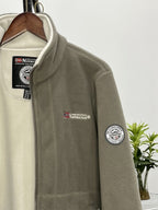 Rudolf | Men's Fleece Jacket with Collar, Outdoor Fleece Jacket | Everlasting Boutique | Red