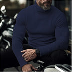 Rupert | Men's Roll-Neck Jumper, Structured Turtle-Neck Jumper | Everlasting Boutique