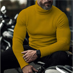 Rupert | Men's Roll-Neck Jumper, Structured Turtle-Neck Jumper | Everlasting Boutique