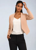 Sabrina | Women's Open-Front Blazer, Short Elegant Jacket | Everlasting Boutique