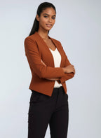 Sabrina | Women's Open-Front Blazer, Short Elegant Jacket | Everlasting Boutique