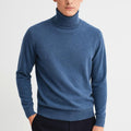 Samuel | Men's Cashmere Roll-Neck Jumper, Timeless Knit Jumper | Everlasting Boutique