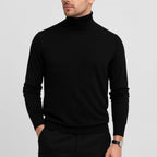 Samuel | Men's Cashmere Roll-Neck Jumper, Timeless Knit Jumper | Everlasting Boutique