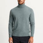 Samuel | Men's Cashmere Roll-Neck Jumper, Timeless Knit Jumper | Everlasting Boutique