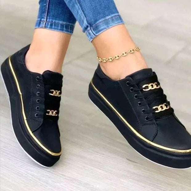 Scarlett | Women's Orthopaedic Walking Shoes, Perfect for Everyday Wear | Everlasting Boutique | Black
