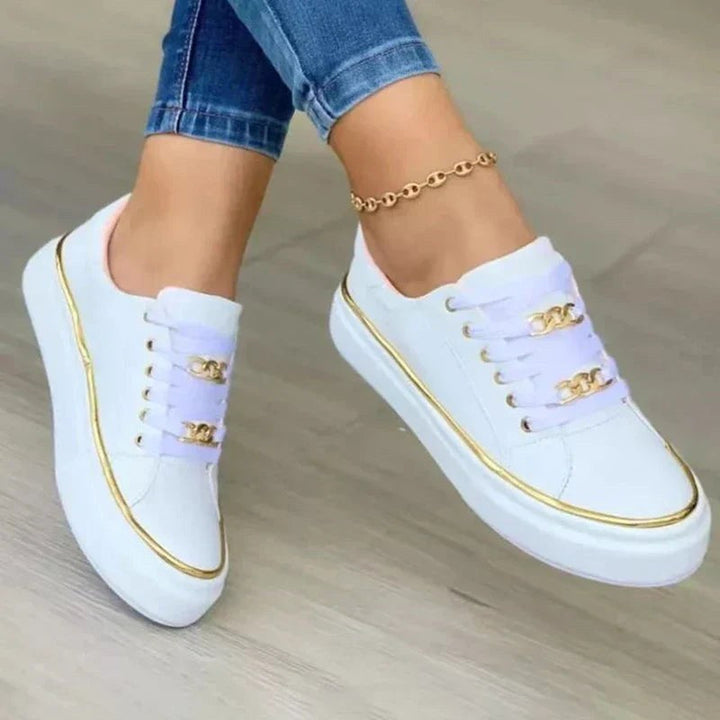 Scarlett | Women's Orthopaedic Walking Shoes, Perfect for Everyday Wear | Everlasting Boutique | White