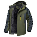 Simon | Men's Warm Wind- and Waterproof Winter Jacket, Insulated Autumn Jacket | Everlasting Boutique | Green