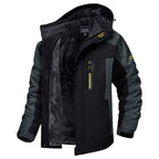 Simon | Men's Warm Wind- and Waterproof Winter Jacket, Insulated Autumn Jacket | Everlasting Boutique | Green