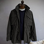 Simon | Men's Military Field Jacket, Adjustable Drawstring Outdoor Jacket | Everlasting Boutique