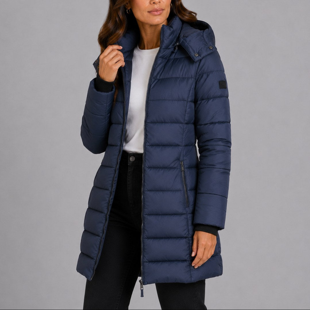 Sophie | Women's Hooded Puffer Jacket, Lightweight Insulated Winter Coat | Everlasting Boutique