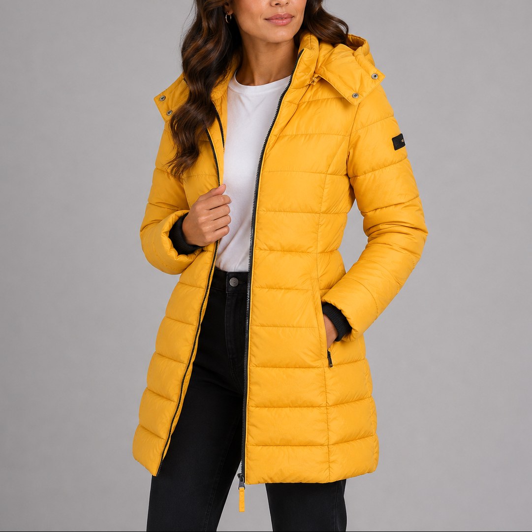 Sophie | Women's Hooded Puffer Jacket, Lightweight Insulated Winter Coat | Everlasting Boutique