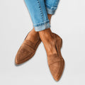 Sophie | Women's Suede Loafers, Cushioned Everyday Shoes | Everlasting Boutique