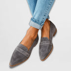 Sophie | Women's Suede Loafers, Cushioned Everyday Shoes | Everlasting Boutique