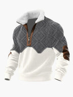 Spencer | Men's High-Neck Fleece Jumper, Warm Layering Jumper | Everlasting Boutique