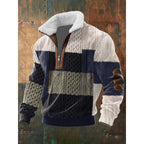 Spencer | Men's High-Neck Fleece Jumper, Warm Layering Jumper | Everlasting Boutique