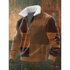 Spencer | Men's High-Neck Fleece Jumper, Warm Layering Jumper | Everlasting Boutique