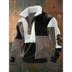 Spencer | Men's High-Neck Fleece Jumper, Warm Layering Jumper | Everlasting Boutique