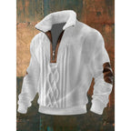 Spencer | Men's High-Neck Fleece Jumper, Warm Layering Jumper | Everlasting Boutique