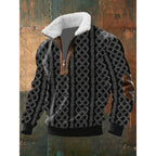 Spencer | Men's High-Neck Fleece Jumper, Warm Layering Jumper | Everlasting Boutique