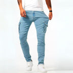 Stuart | Men's Ultra-Stretch Casual Jeans, Slim-Fit Denim Jeans | Everlasting Boutique