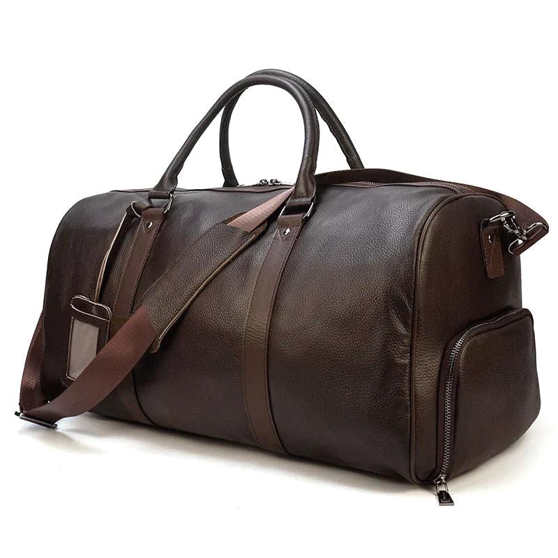 Simon | Luxurious Genuine Leather Bag, Elegant Travel Bag | Everlasting Boutique