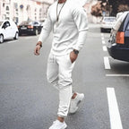 Theodor | Men's Long-Sleeve Tracksuit, Two-Piece Jogger Set | Everlasting Boutique | Green