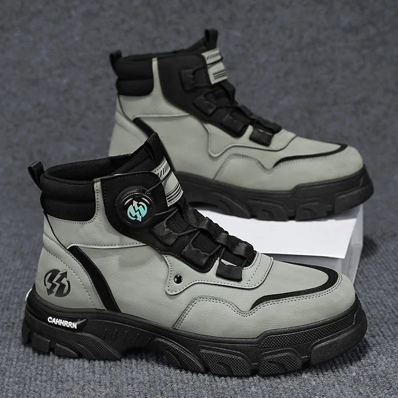 Thomas | Men's Work Boots with Dial Lock System, Heavy Duty Safety Boots | Everlasting Boutique