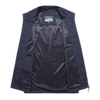 Tobias | Men's Waistcoat with Stand Collar, Quick-Dry & Breathable Functional Gilet | Everlasting Boutique | Navy Blue