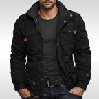 Trevor | Men's Insulated Winter Jacket, Practical Warmth Coat | Everlasting Boutique | Black