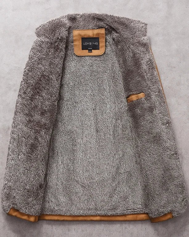 Tyler | Men's Fleece-Lined Coat, Warm Autumn Coat | Everlasting Boutique