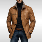 Tyler | Men's Fleece-Lined Coat, Warm Autumn Coat | Everlasting Boutique